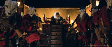 「HIDARI」パイロットフィルム版の場面カット。