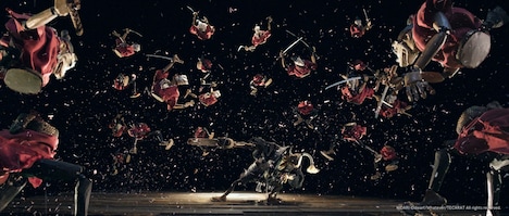 「HIDARI」パイロットフィルム版の場面カット。