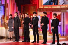 左から柄本佑、窪田正孝、坂口健太郎、目黒蓮、横浜流星。（写真提供：東京写真記者協会）