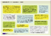 改善を望む声（アンケート自由記述欄より一部抜粋）