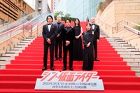 「シン・仮面ライダー」プレミア上映会レッドカーペット / フォトコールの様子。