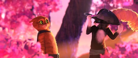 「長ぐつをはいたネコと9つの命」場面写真