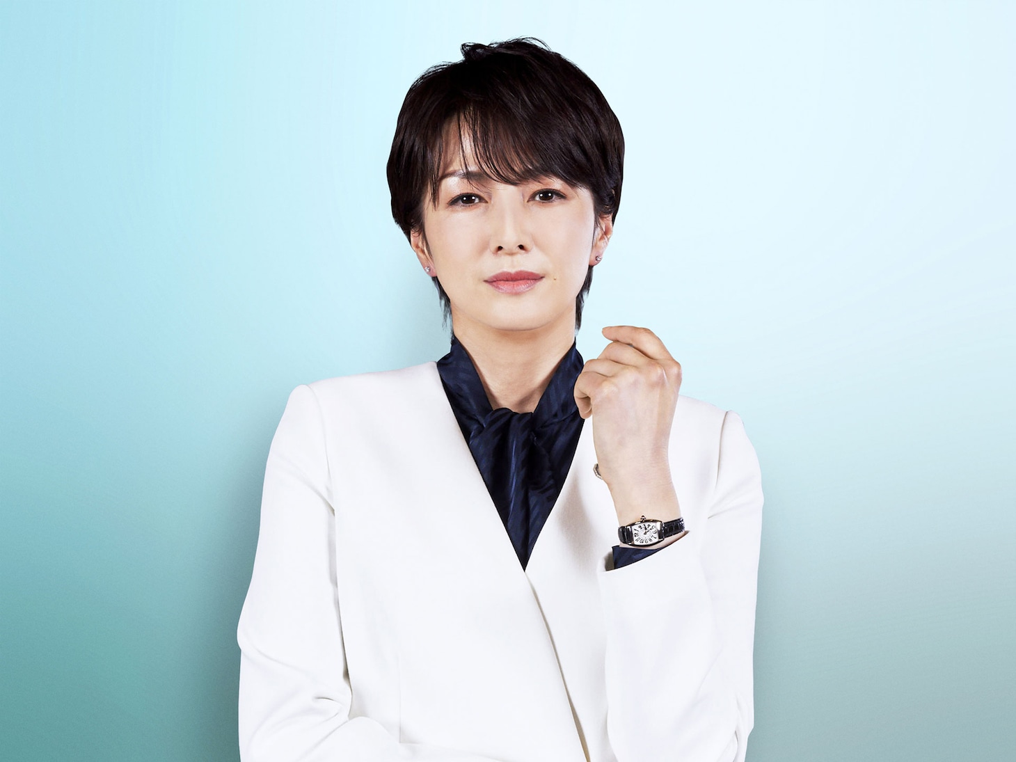 諸星美沙子役の吉瀬美智子。