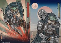 「マンダロリアン」シーズン3 浮世絵ビジュアル