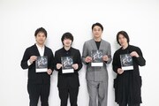 左から三浦貴大、松本優作、東出昌大、折田侑駿。