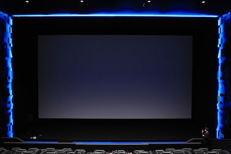 109シネマズプレミアム新宿シアター7の最後列からの眺め。