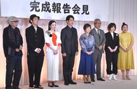 「こんにちは、母さん」完成報告会見の様子。