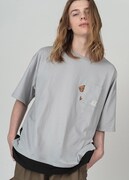 のぞく（E.T.）レイヤードTシャツ