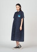 夜空（E.T.）半袖シャツワンピース