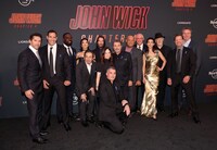 「ジョン・ウィック：コンセクエンス」ロサンゼルスプレミアの様子。(c)ロイター／アフロ