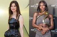 左からアン・ハサウェイ、ミカエラ・コール。