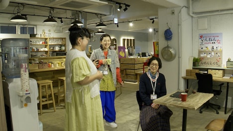 「ソロ活女子のススメ3」メイキング写真 。(c)テレビ東京