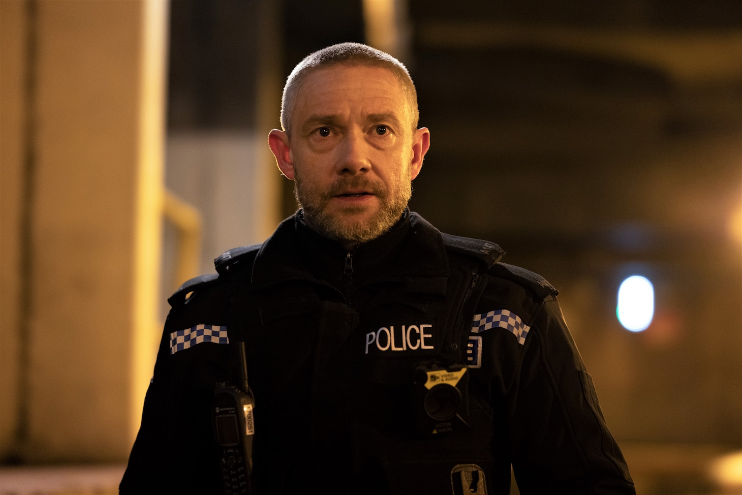 「レスポンダー 夜に堕ちた警官」場面写真 Rekha Garton(c)2021 Dancing Ledge Productions