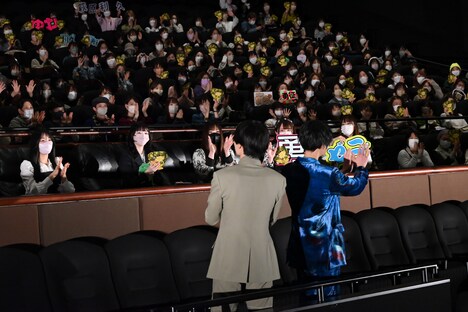 「劇場版 美しい彼~eternal~」先行上映イベントの様子。