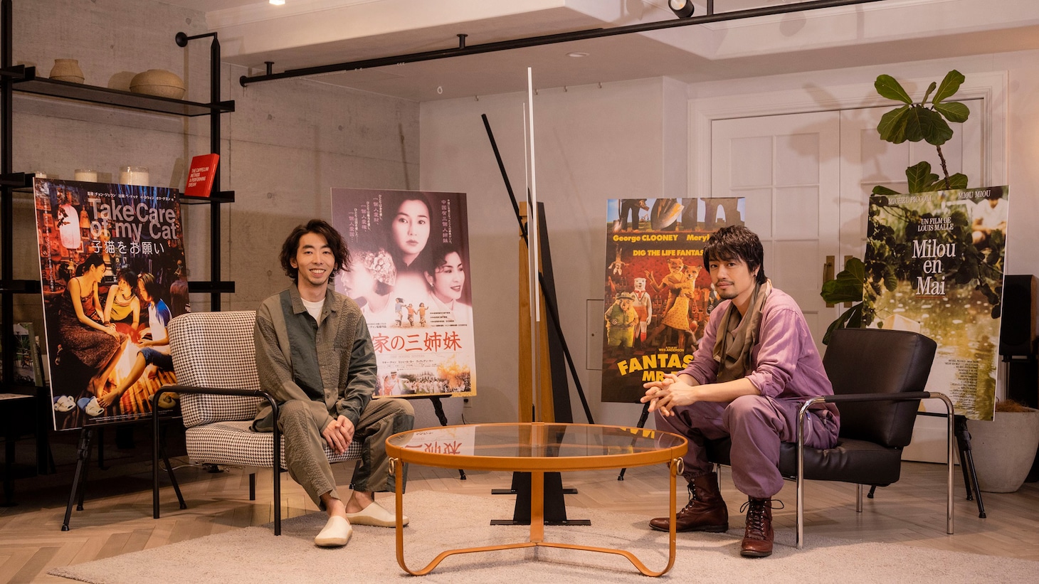 左から柄本時生、斎藤工。