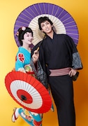 オペレッタ・ジャパネスク「鴛鴦歌合戦(おしどりうたがっせん)」宣材写真 (c)宝塚歌劇団