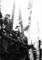 「三里塚 第二砦の人々」場面写真