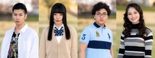 左から長谷川慎、吉原怜那、丈太郎、三浦理奈。