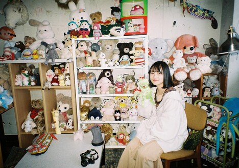 「ぬいぐるみとしゃべる人はやさしい」オフショット