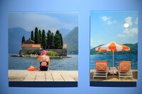 左から「岩礁の聖母」「グランド・ホテル・トレメッツォ」