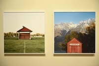 左から「特別観覧席」「埠頭の収納小屋」