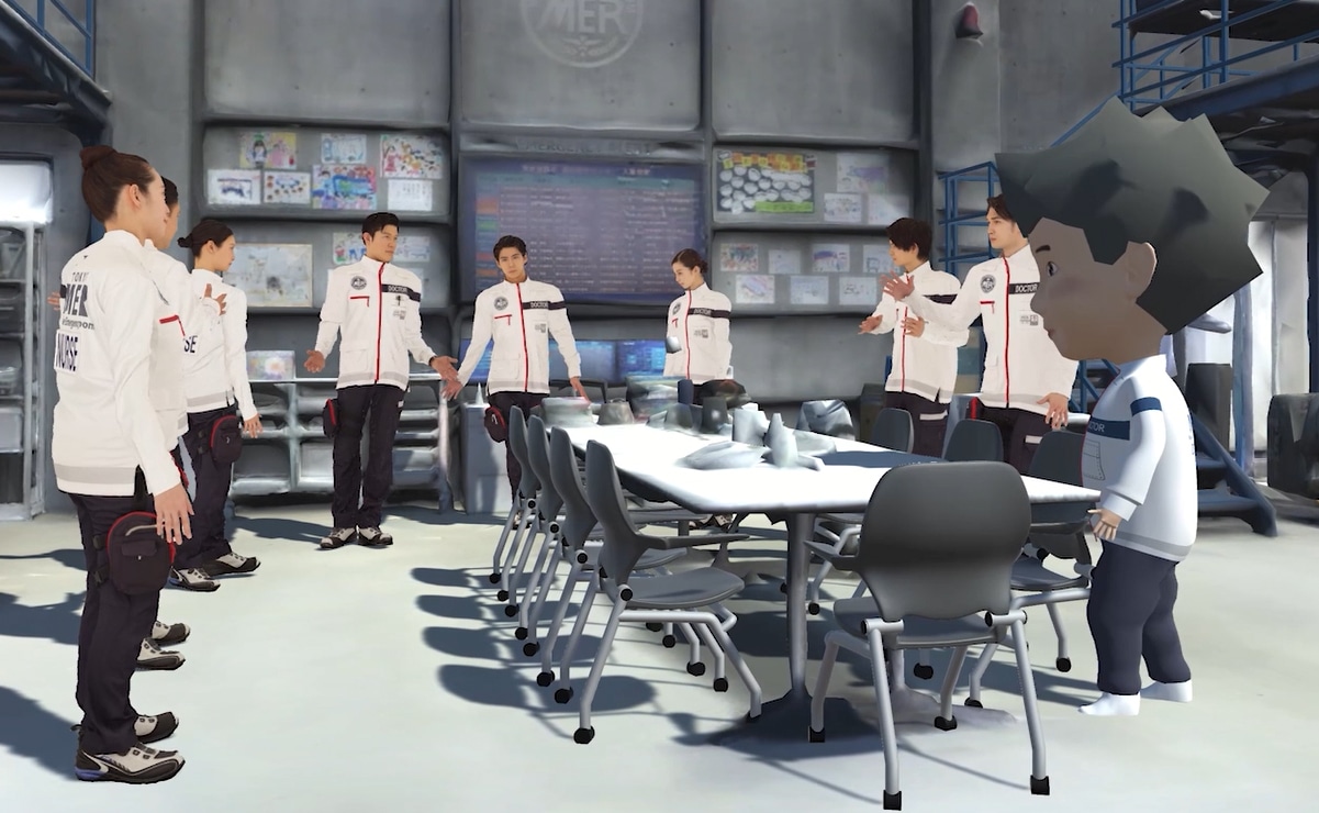 「劇場版 TOKYO MER～走る緊急救命室～」メタバースのイメージビジュアル。