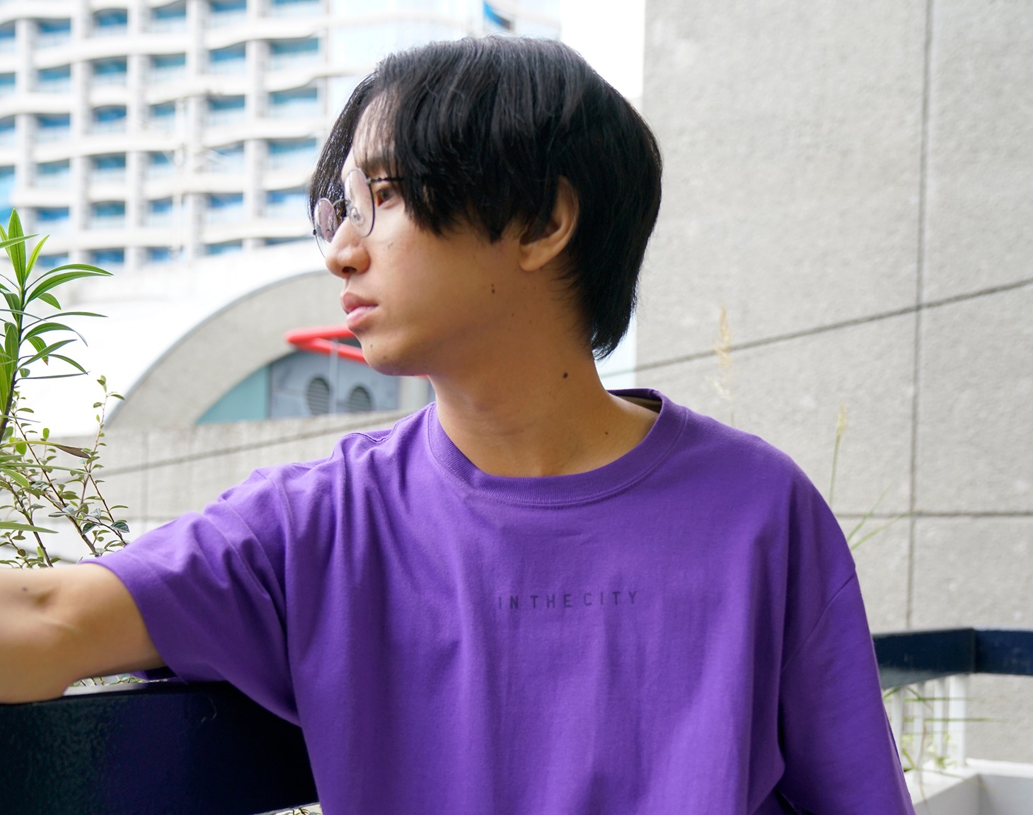 中谷清也役のはっとり。