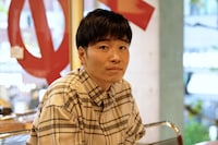 古川イズミ役の後藤淳平。