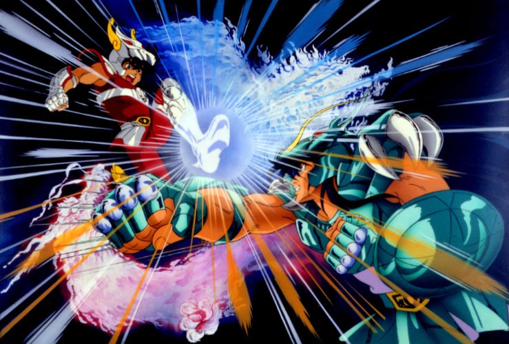 テレビアニメ「聖闘士星矢」場面カット (c)車田正美／集英社・東映アニメーション