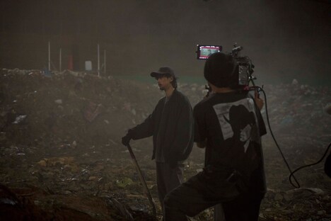 「ヴィレッジ」メイキング写真