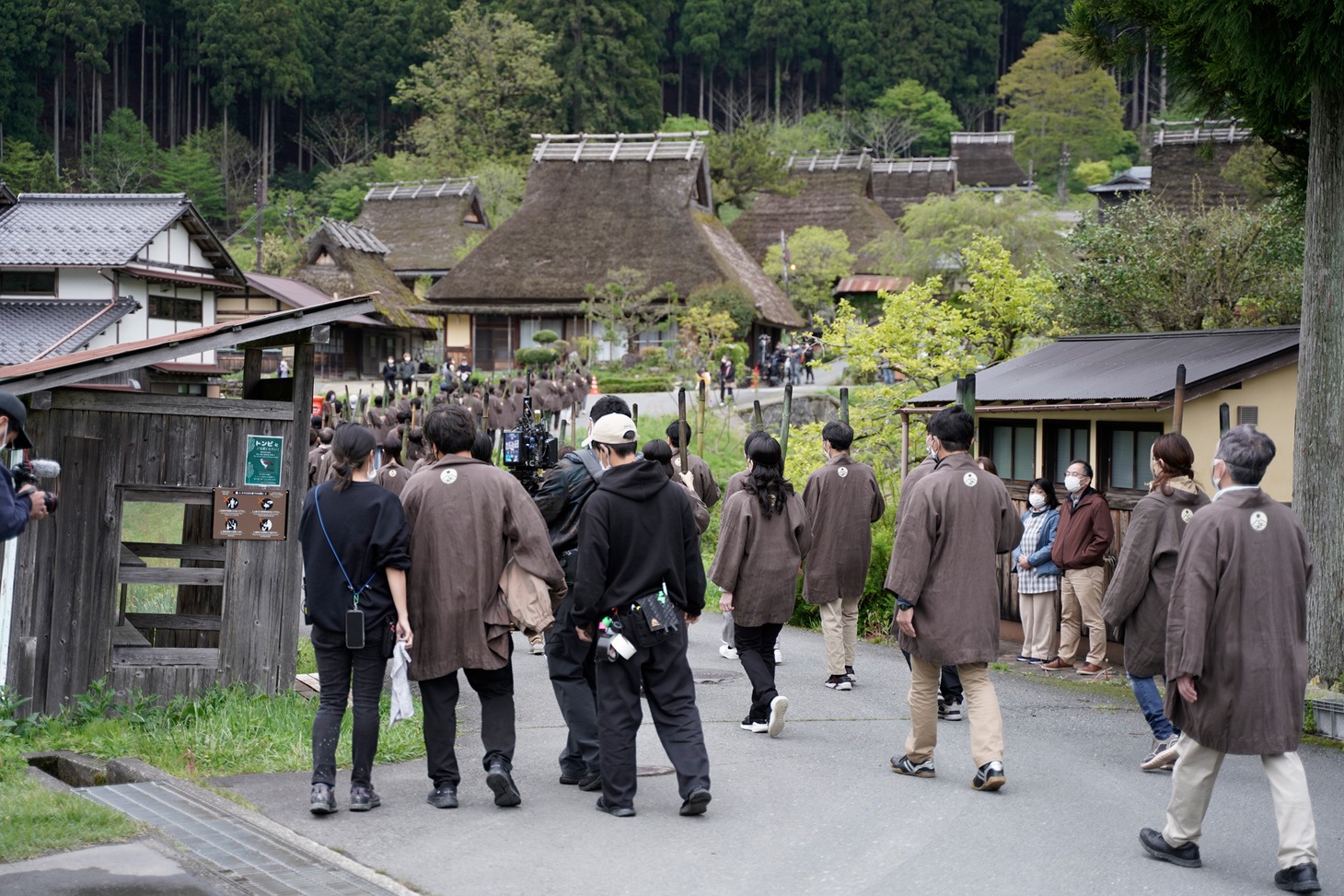 「ヴィレッジ」メイキング写真
