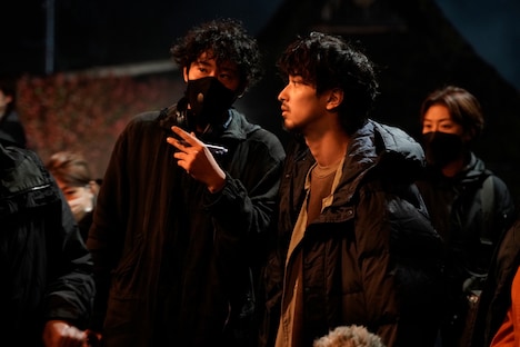 「ヴィレッジ」メイキング写真