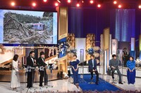 「ペンディングトレイン―8時23分、明日 君と」トークショーの様子。