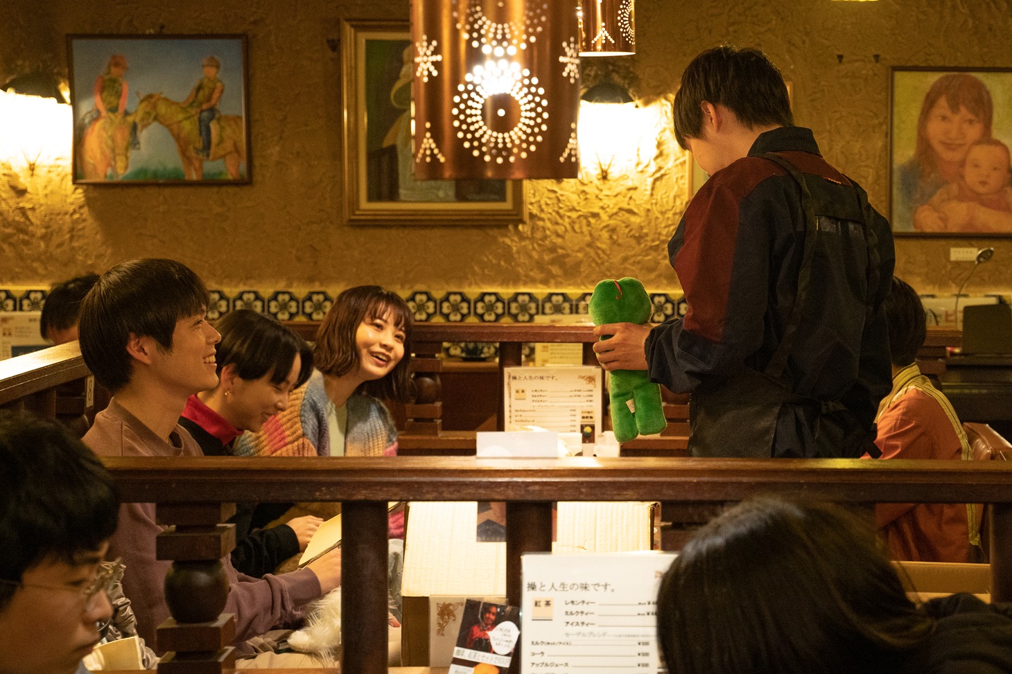 「ぬいぐるみとしゃべる人はやさしい」メイキング写真