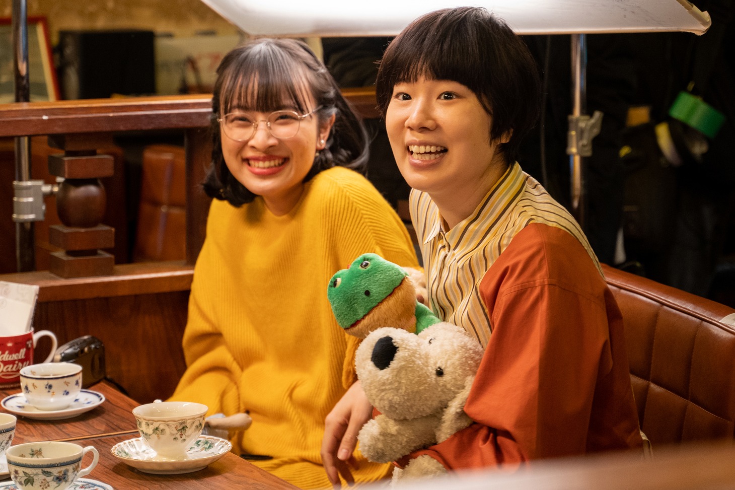 「ぬいぐるみとしゃべる人はやさしい」メイキング写真