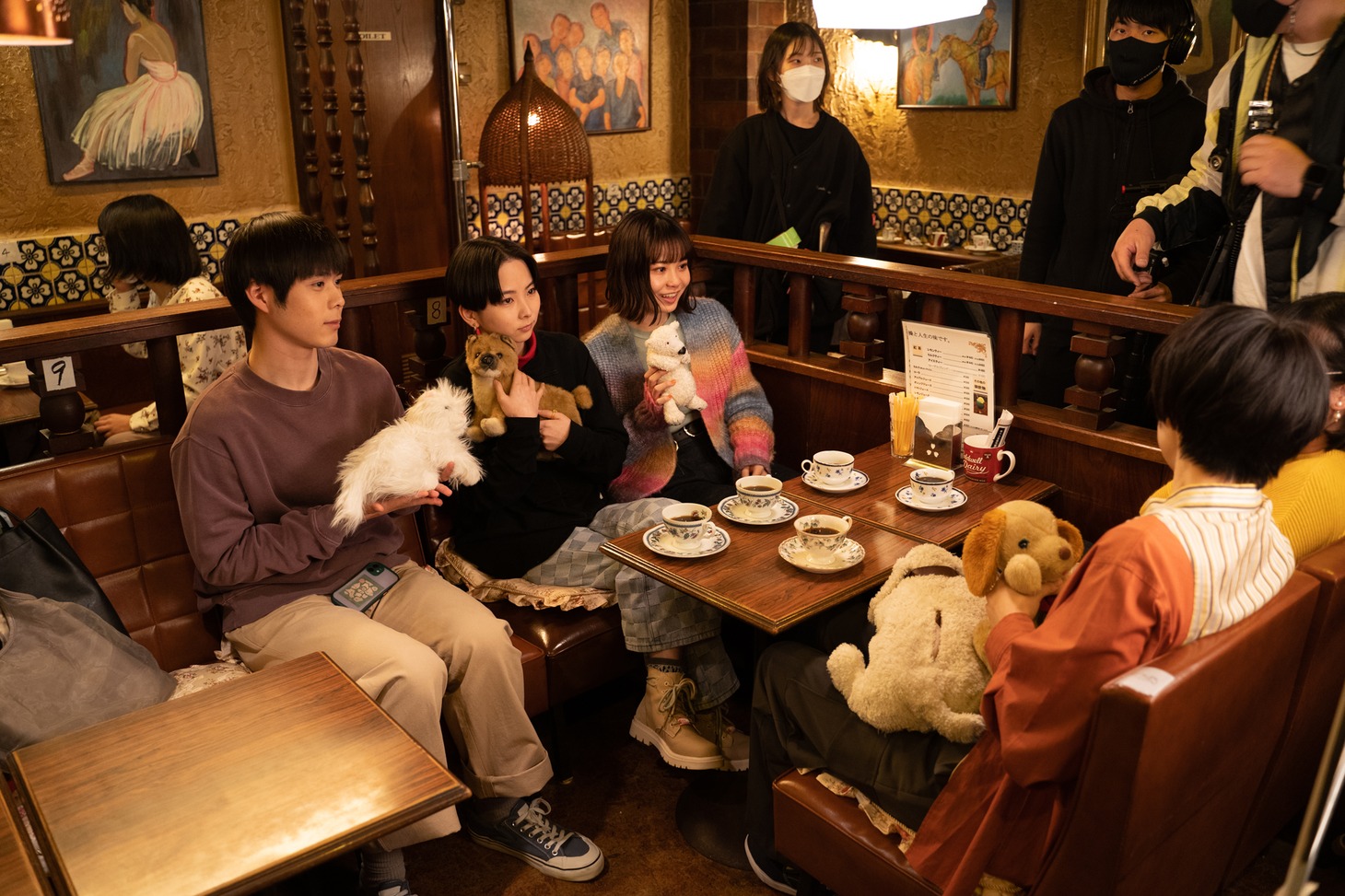 「ぬいぐるみとしゃべる人はやさしい」メイキング写真