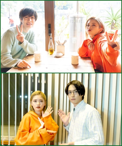 「波よ聞いてくれ」にゲスト出演する内藤秀一郎（上段左）と稲葉友（下段右）。