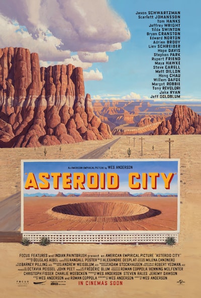 「Asteroid City（原題）」本国版ポスタービジュアル