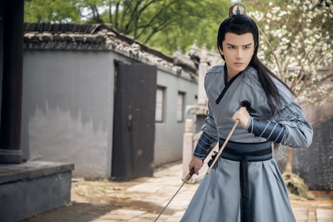 中国ドラマ「高潔なあなた」より、ウー・シーザー（呉希沢）演じる展昭（てんしょう）。