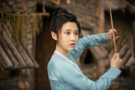 中国ドラマ「高潔なあなた」より、チャン・ホイウェン（張慧雯）演じる莫研（ばくけん）。