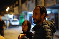 「聖地には蜘蛛が巣を張る」メイキング写真