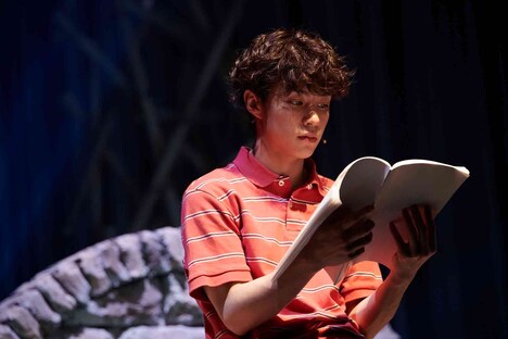 「君の名前で僕を呼んで～5th anniversary～ スペシャルイベント」より、朗読劇の様子。