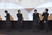 「ゲネプロ★7」公開初日舞台挨拶の様子。