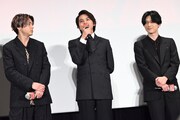 左から山田裕貴、北村匠海、吉沢亮。