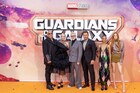 クリス・プラットらが「GotG:Vol3」パリプレミアでクインジェット前に集結