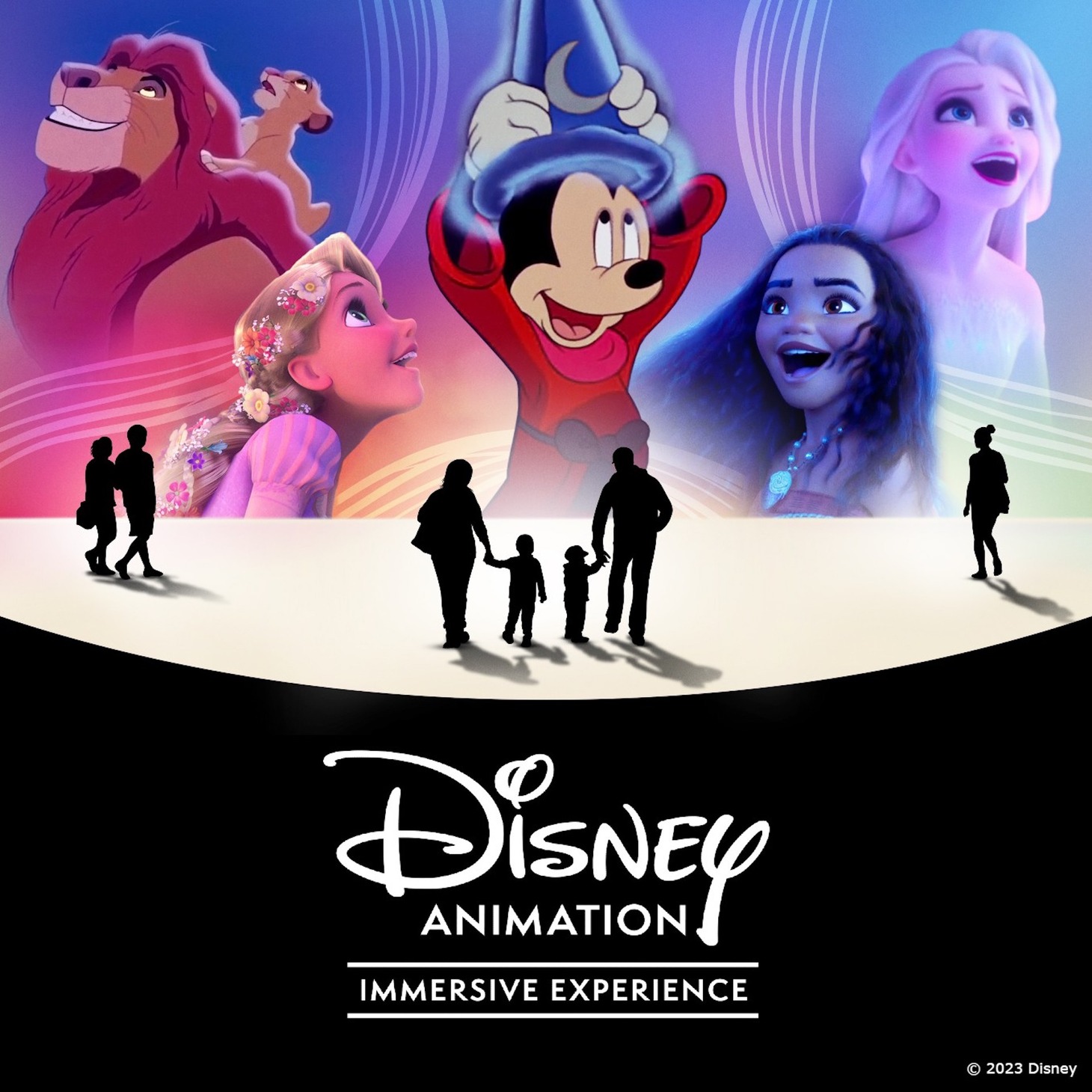 「ディズニー・アニメーション・イマーシブ・エクスペリエンス」ビジュアル