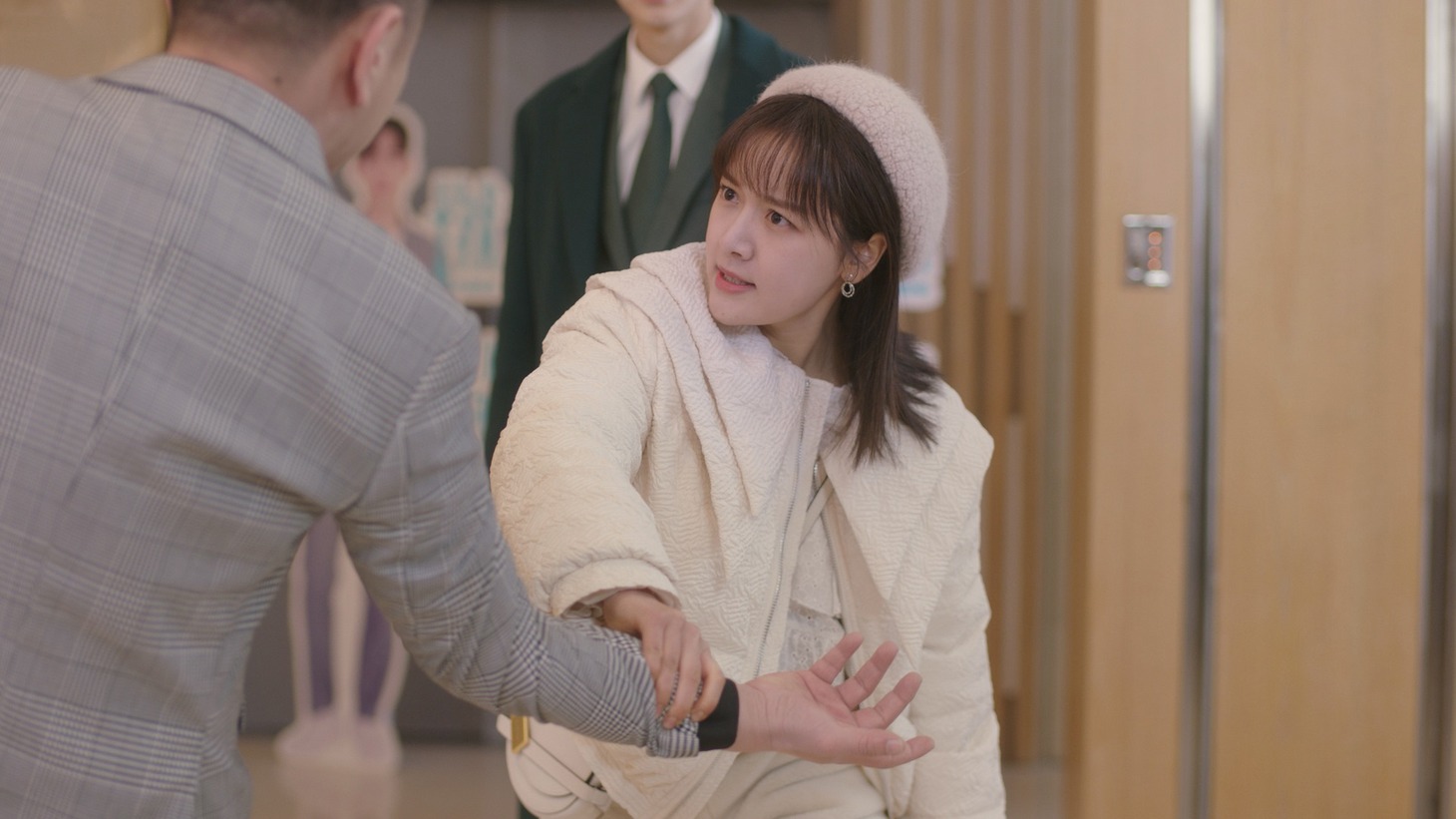 中国ドラマ「キュート・ボディガード～恋した彼女は最強でした～」より、リン・メイシー演じるスー・ジンジン。