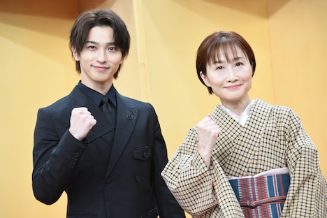 左から横浜流星、森下佳子。