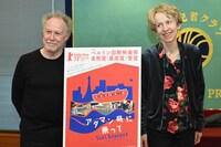 左からニコラ・フィリベール、リンダ・カリーヌ・ドゥ・ジテール。