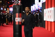 「クリード 過去の逆襲」UKプレミアに出席したマイケル・B・ジョーダン。